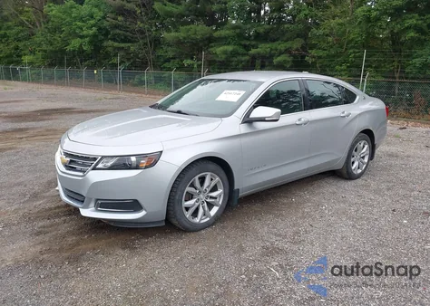 2016 Chevrolet Impala 1Lt from USA, damaged, VIN 2G1105SA8G9143312